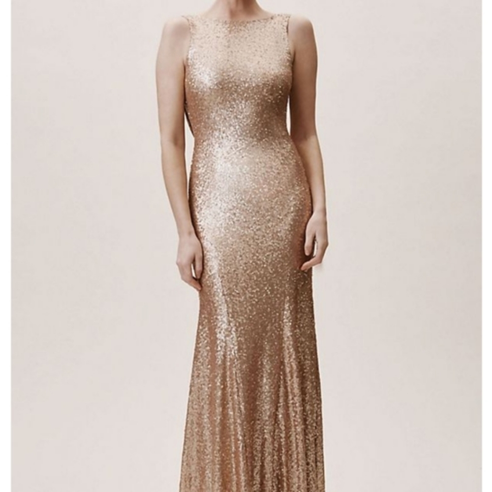 Gemma Dress - Gold